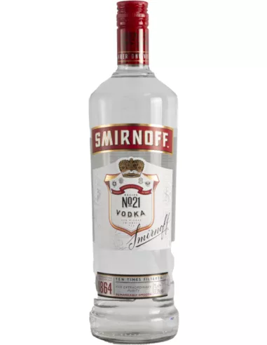SMIRNOFF vodka red label 100 cl